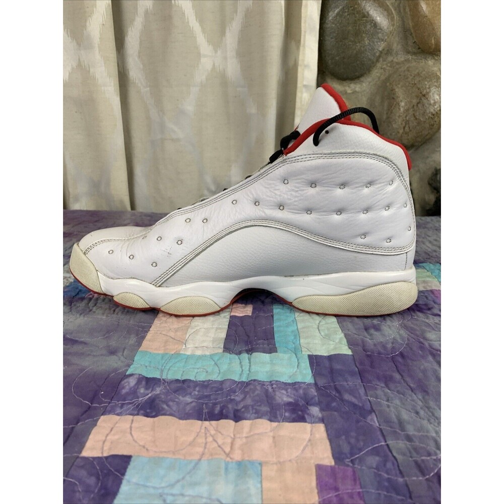 Jordan 13 Retro History of Flight 2017 Mens Size 11 Preowned White With Red - Picture 10 of 16